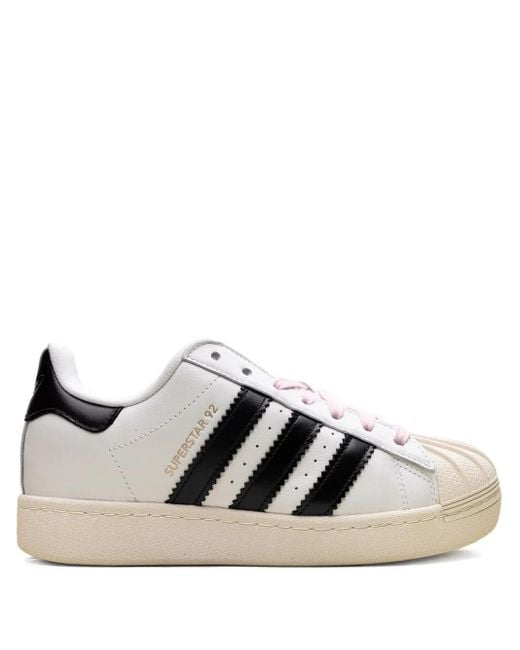 メンズ Adidas X Pharrell Superstar 92 "virginia White" スニーカー Black