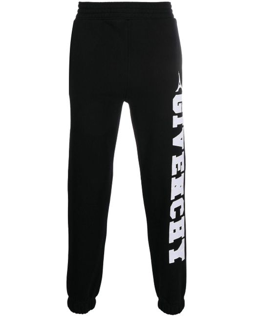 Pantalones de chándal con aplique del logo Givenchy de hombre de color Black