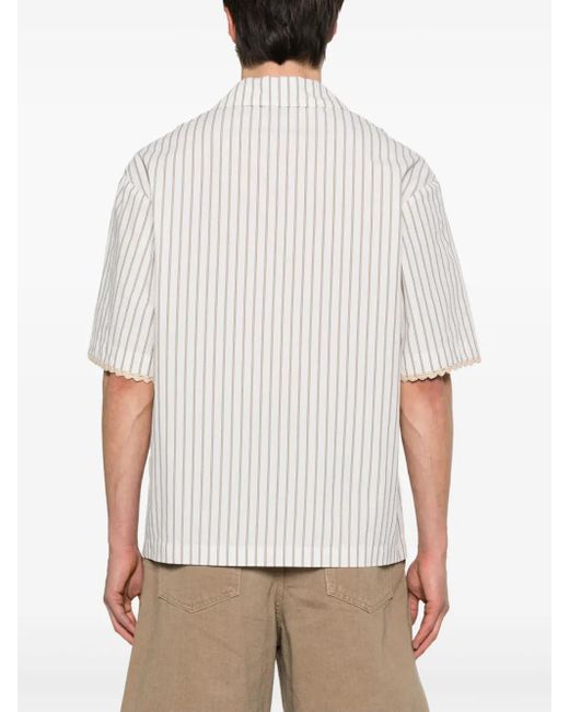 Nanushka White Maxton Shirt for men