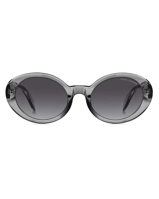 Marc Jacobs Gray Sonnenbrille Mit Rundem Gestell