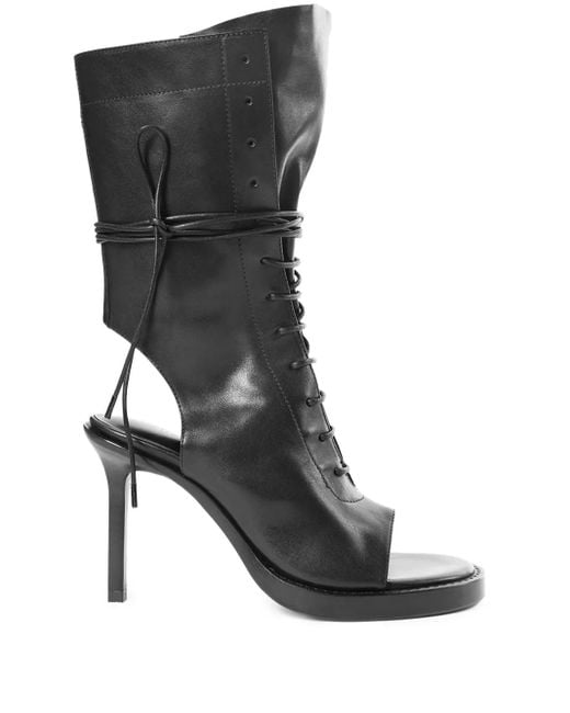 Ann Demeulemeester Black Tanita Sandals