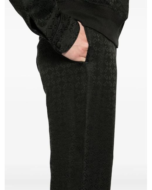 Givenchy Black Monogram Trousers for men