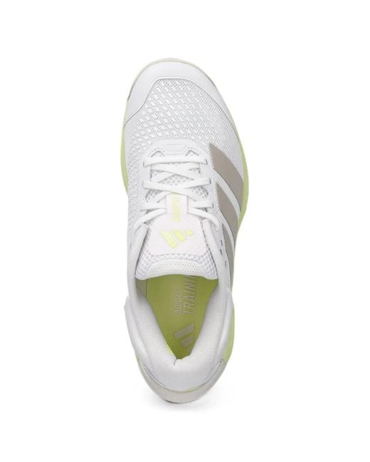 Adidas White Dropset 4 Sneakers