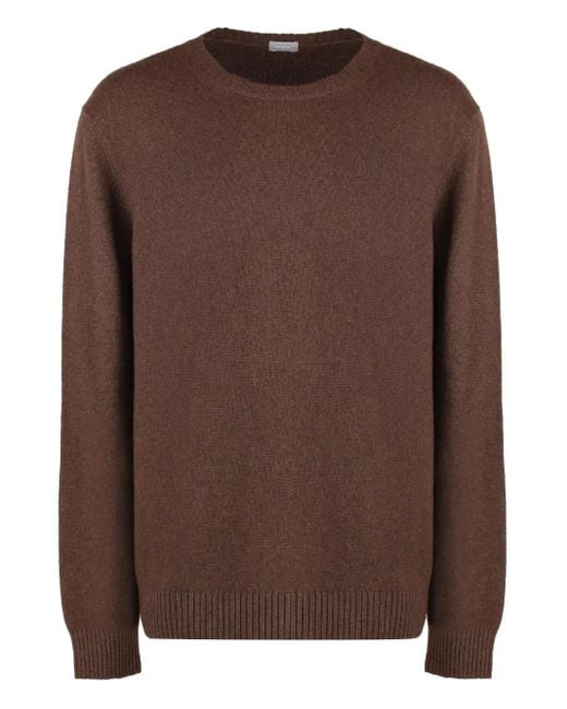 メンズ Malo カシミア セーター Brown