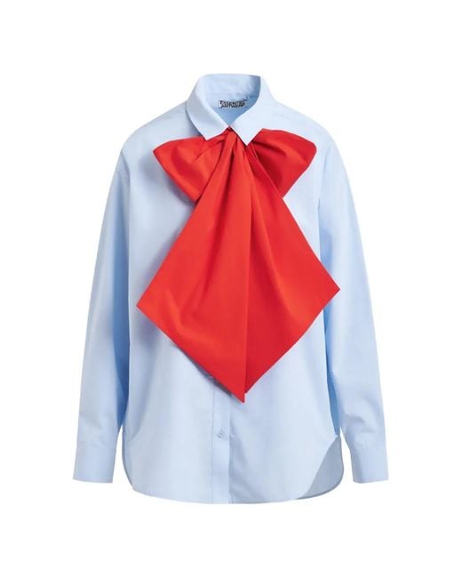 Essentiel Antwerp White Bow-Detail Shirt