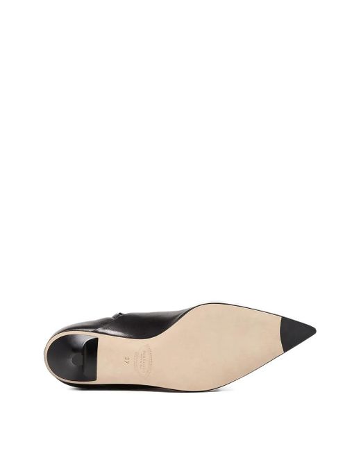 Scarosso Black Jamie Pointed-Toe Boots