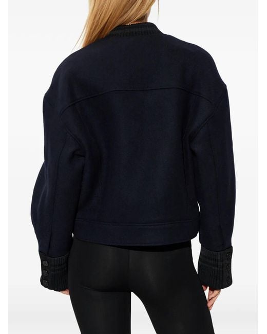 IRO Blue Isatis Flap-Pocket Jacket