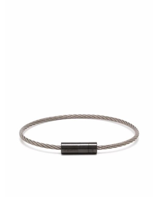 Le Gramme White 7G Cable Bracelet