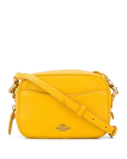 COACH Yellow Camera Bag