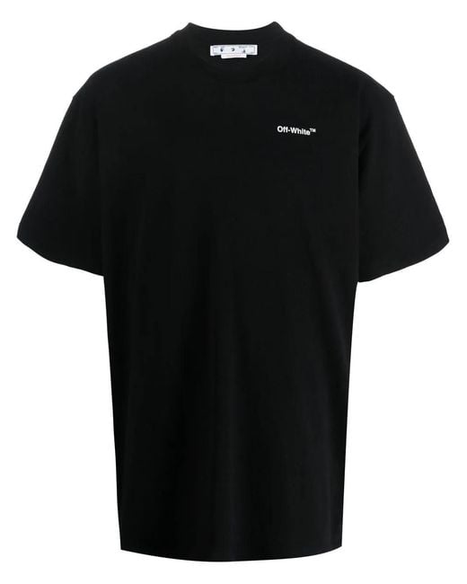 Off-White c/o Virgil Abloh Black Arrows Logo-Print T-Shirt for men