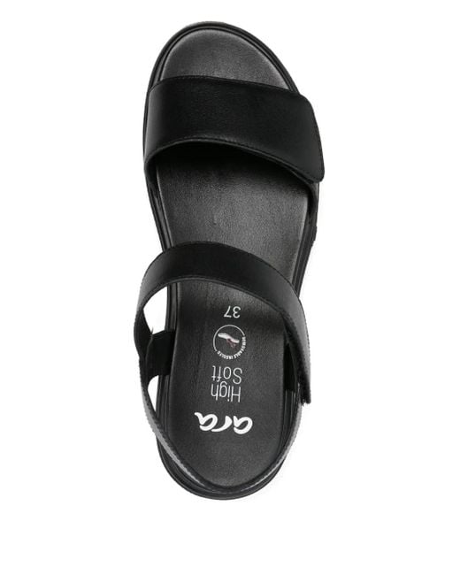 Sandalias con plataforma de 45 mm Ara de color Black