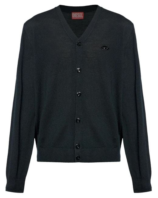 DIESEL Blue K-Volto Cardigan for men