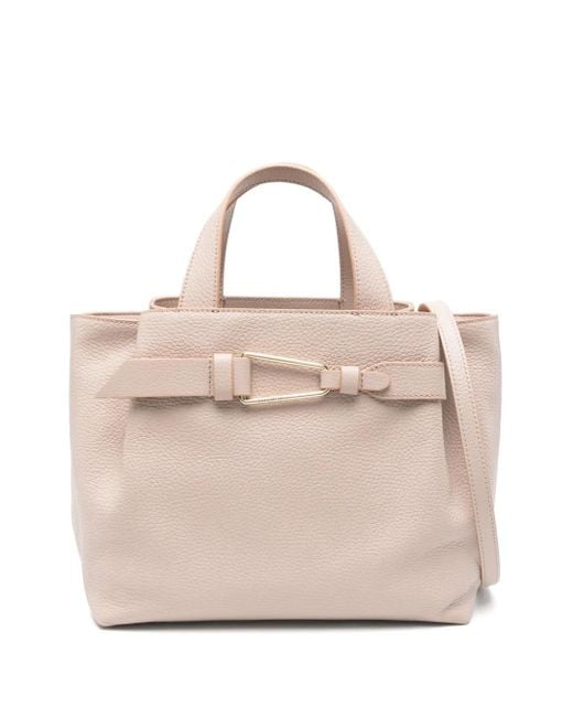 Coccinelle Natural Small Malory Tote Bag