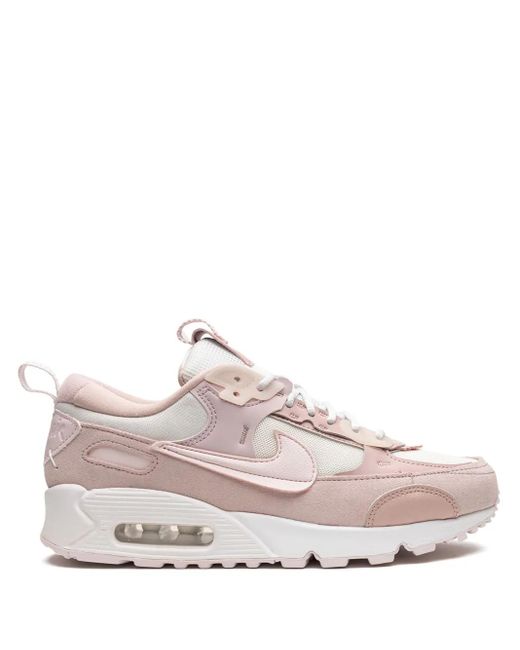 Nike Pink Air Max 90 Futura "Barley Rose" Sneakers