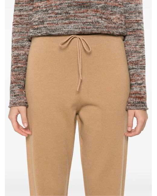 Fabiana Filippi Natural Knitted Track Pants