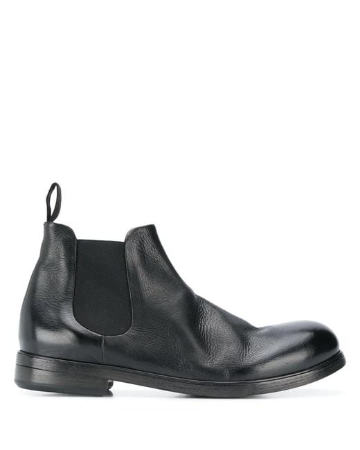 Marsèll Black Zucca Media Ankle Boots for men