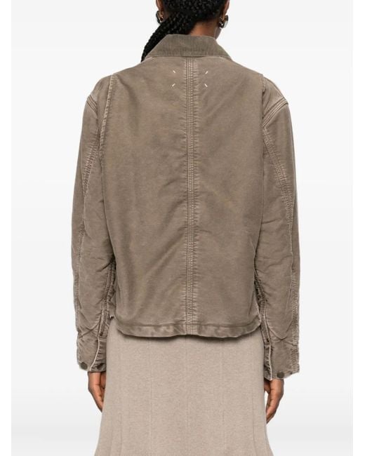 Maison Margiela ボタン ジャケット Brown