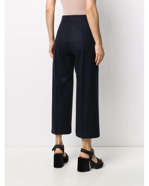 Patou Cropped Pantalon in het Blue