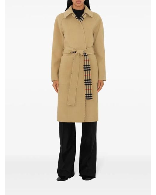 Burberry Natural Coats