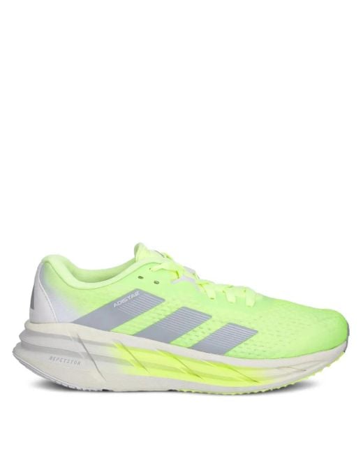Adidas Green Adistar 3 Sneakers for men