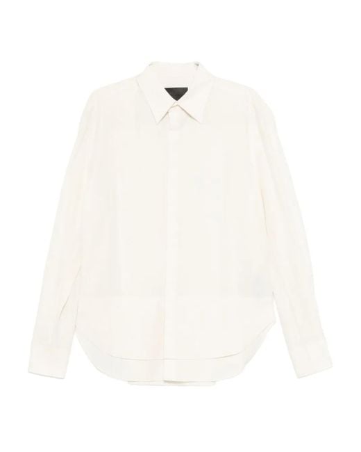 JOE CHIA White Gale Shirt for men