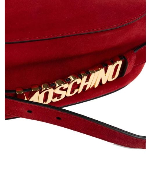 Moschino Red Handle Me Bag