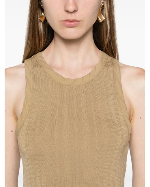 A.P.C. Natural Lemaitre Ribbed-Jersey Tank Top