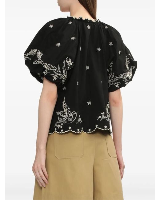 Camisa Kingsley Sea de color Black