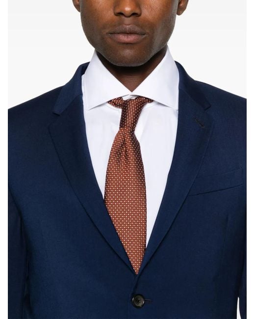 Costume Boutonné À Revers Crantés Reveres 1949 pour homme en coloris Blue