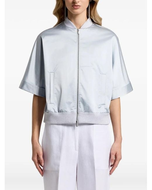 Chaqueta Con Cremallera Peserico de color Blue