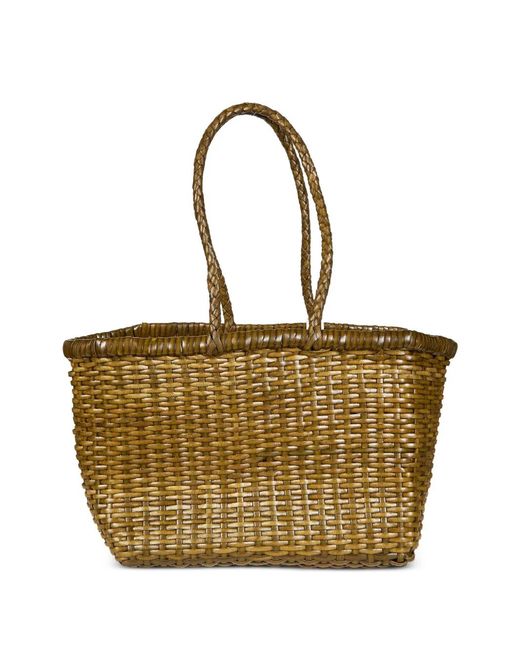 Dragon Diffusion Metallic Small Weave Tote Bag