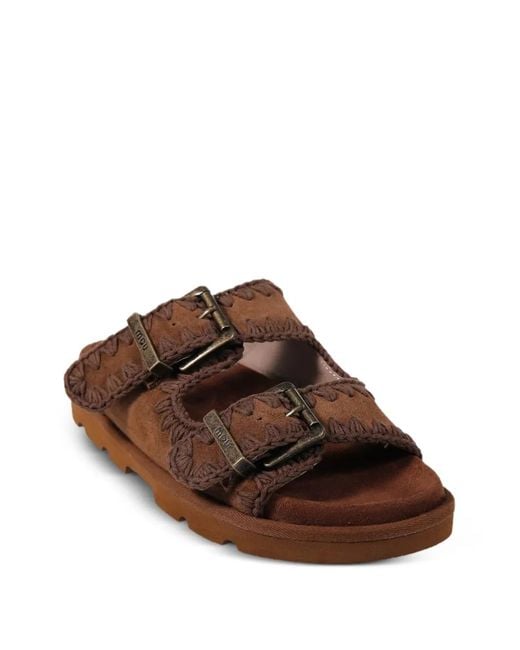 Mou Brown Bio Sandals