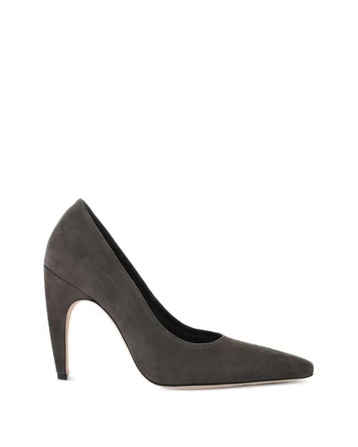 Jude White Fame Square-Toe Pumps