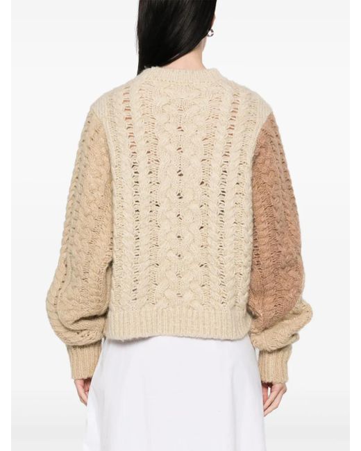 Isabel Marant Natural Patchwork "Daryl" -Spulser