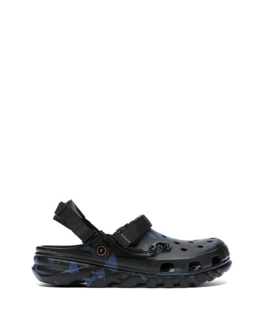 CROCSTM Black Duet Max Clogs