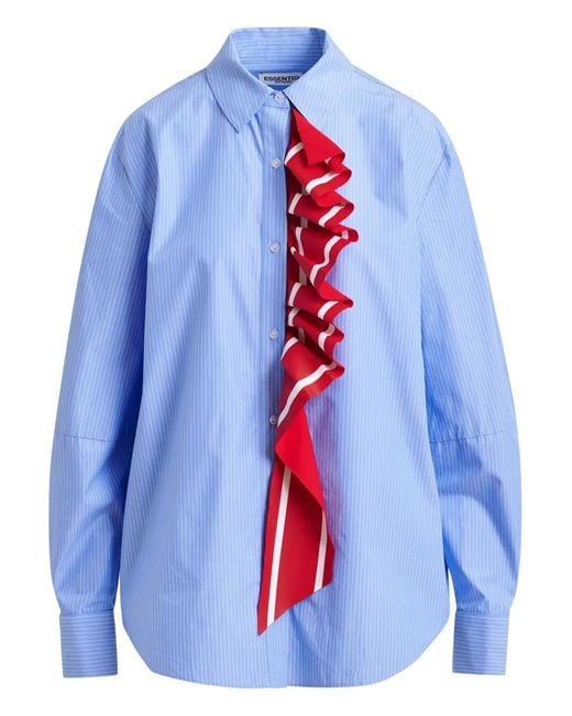 Essentiel Antwerp Blue Juf Shirt