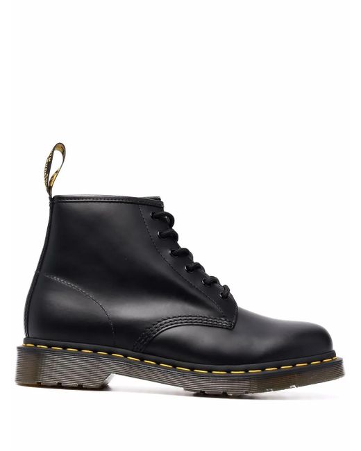 Dr. Martens Black 101 Lace-Up Boots for men