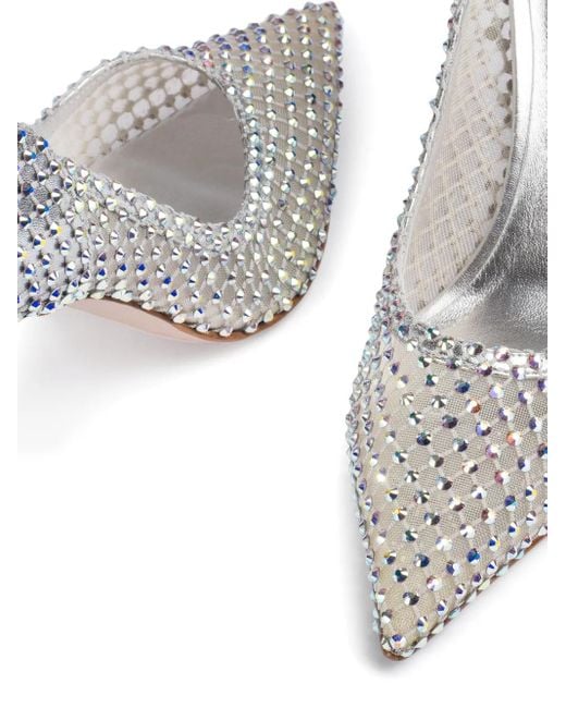 Le Silla White 80Mm Gilda Pumps