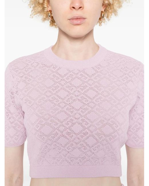 Givenchy クロップドトップ Pink