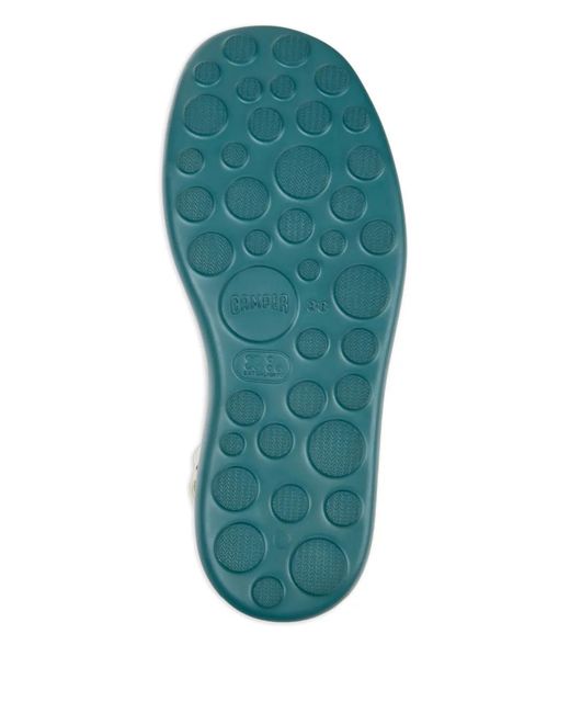 Camper White Cross Strap Pelotas Flota Up Sandals