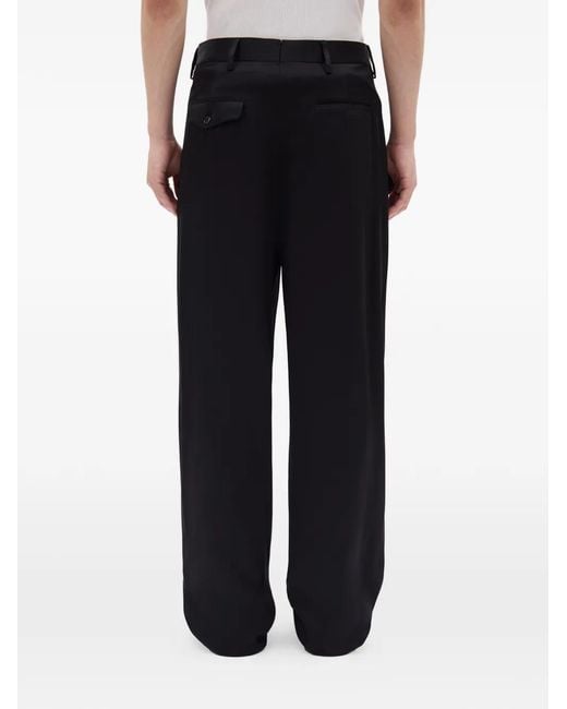 Ann Demeulemeester Black Leon Trousers for men
