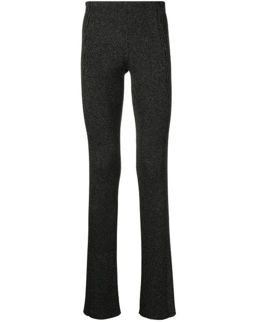 Dion Lee Flared Broek in het Black