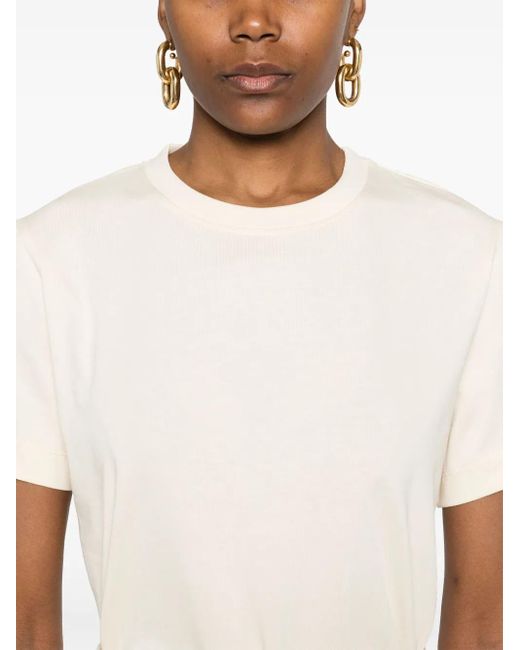 Camiseta De Algodón Samsøe & Samsøe de color White