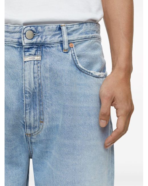Closed Halbhohe Springdale Straight-Leg-Jeans in Blue für Herren