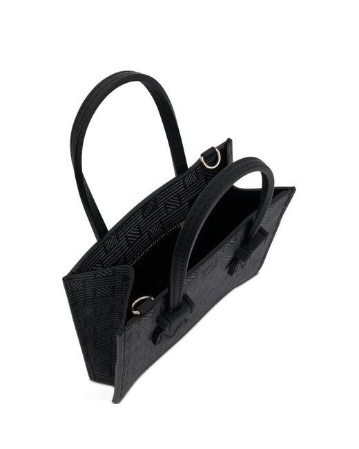 Moreau Black Bregancon Bb Monogram Tote Bag