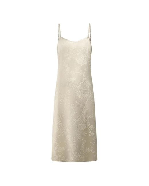 Shanghai Tang White Jacquard Night Dress