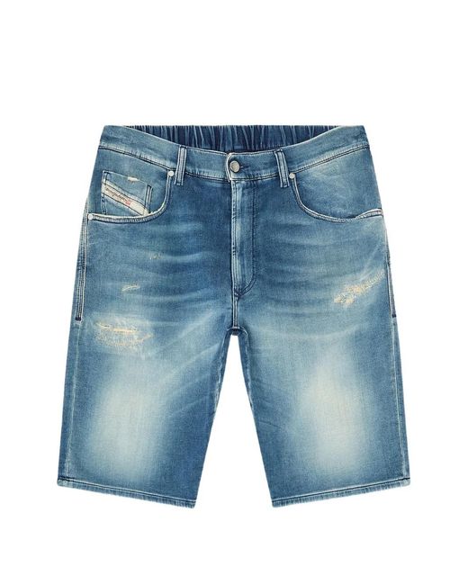 DIESEL Blue 2033 D-Krooley-Short-Bw Jogg Shorts for men