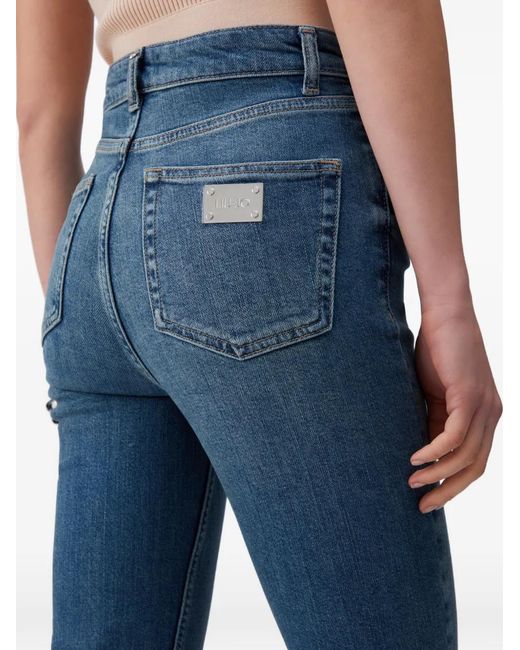 Liu Jo Blue Five-Pocket Jeans