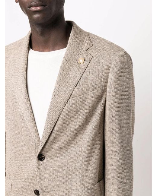 Lardini Natural Jackets Beige for men