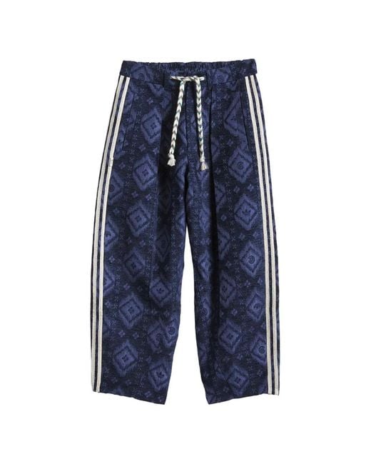 Adidas Blue Edison Chen Ikat Track Pants